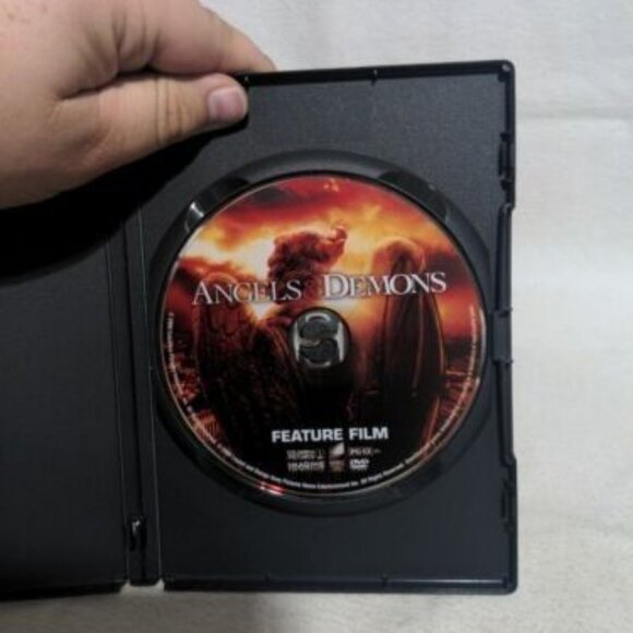 Angels & Demons (DVD, 2009) Good Cond. Tom Hanks Ron Howard Thriller! - Picture 3 of 3